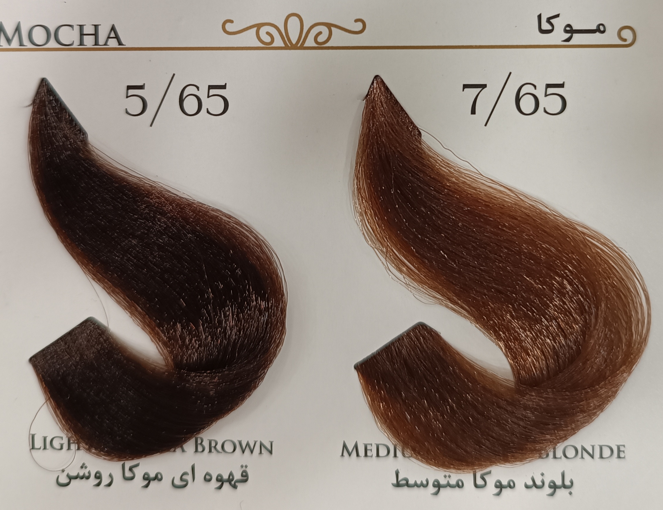 رنگ مو آوایی سری موکا